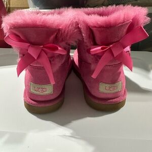 UGG Mini Bailey Bow II Pink Boots